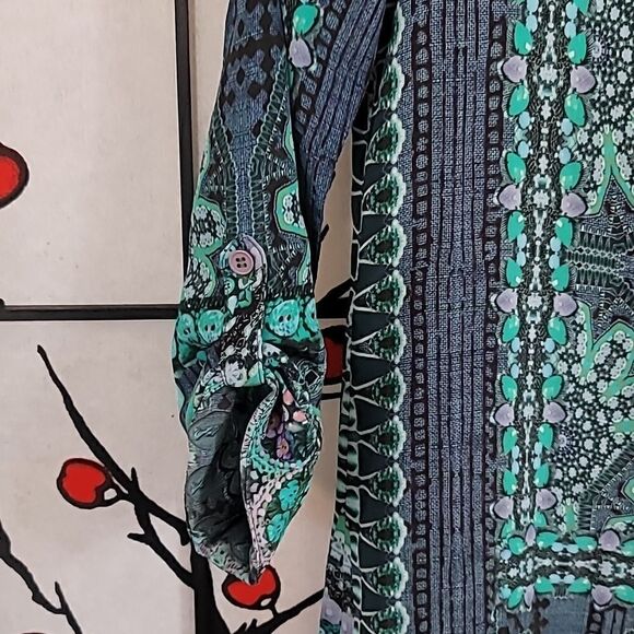 Hemant & Nandita Marche Silk Dress - Picture 4 of 13